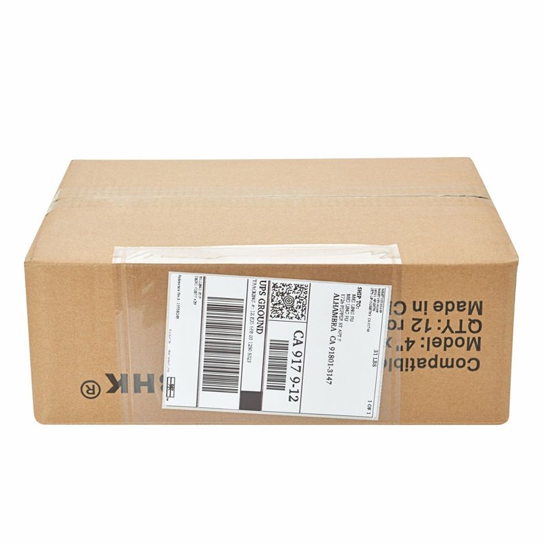 Clear Adhesive Shipping Label Envelopes for Packing List & Documents - 6x9 Inches, Pack of 100+