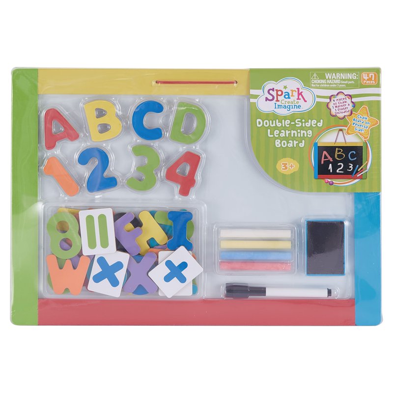 Wooden Educational Learning Board for Preschool Kids - Alphabet & Numbers