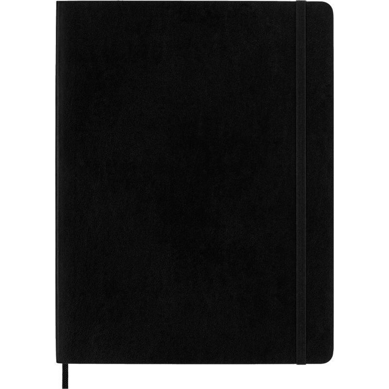 Moleskine Classic Notebook Soft Cover XL 7.5x9.75 Black