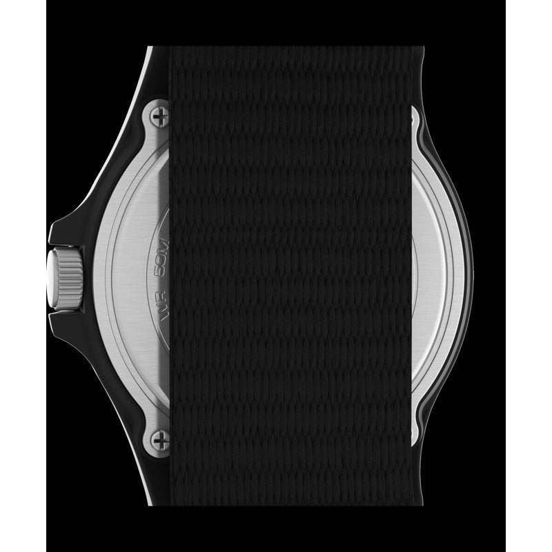 Men's Outdoor Military-Style Watch with Green Dial & Water Resistance