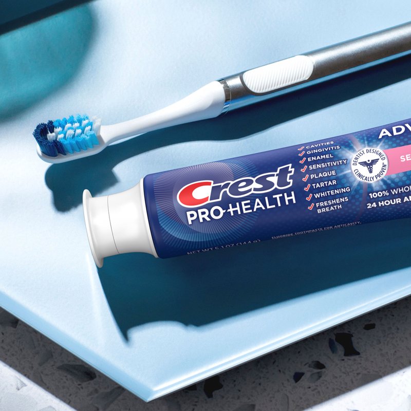 2 Pack Sensitive Relief Toothpaste with Fluoride - 5.1oz