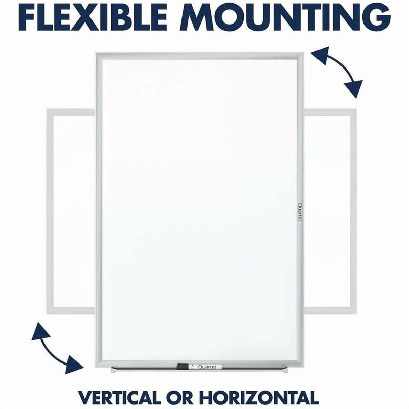 Quartet Classic Total Erase Dry-Erase Board with Aluminum Frame - Multiple Sizes