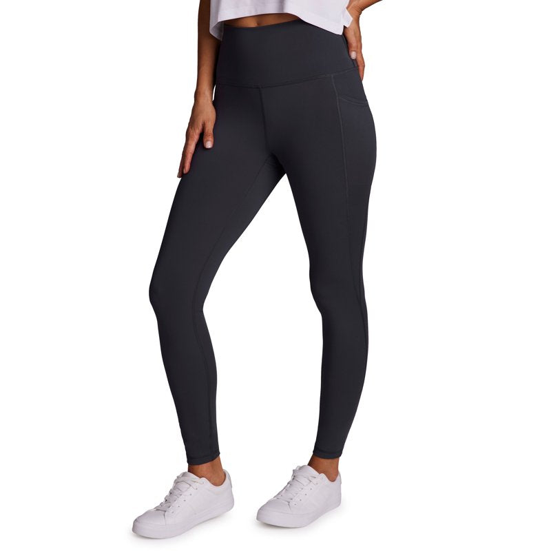 Women's Full Length High Impact Workout Leggings with Pockets - Soft Support