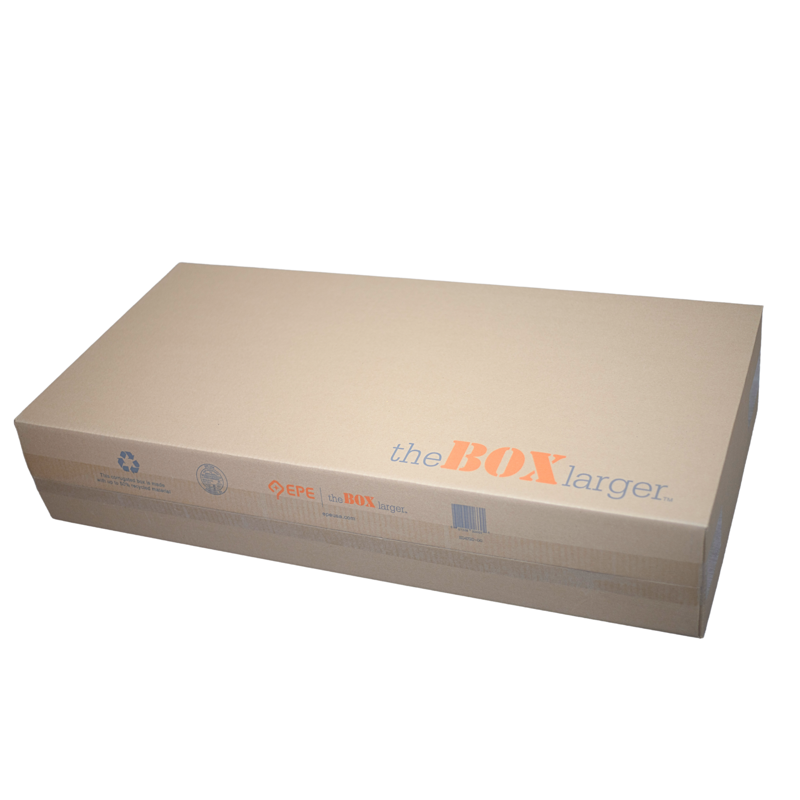 Eco-Friendly 32-Inch Monitor Shipping Box with Accessories Compartment