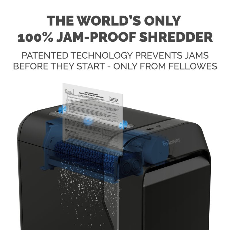 Micro-Cut Paper Shredder with Jam Proof & Safety Technology - 20 Sheets