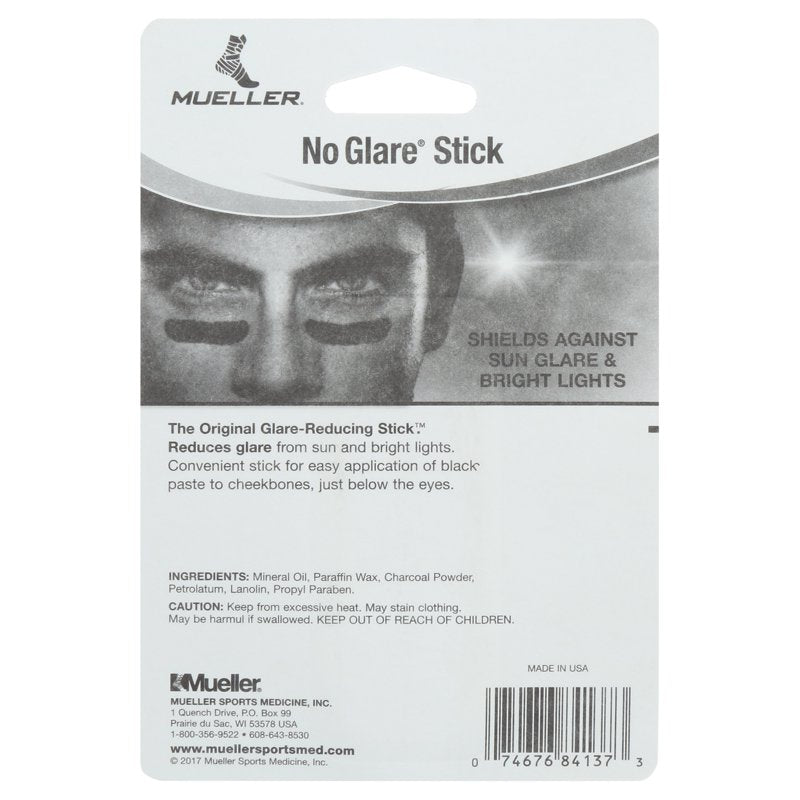Multisport No-Glare Glare Reducing Stick for Outdoor Activities - Black, 0.15oz