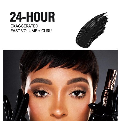 TAIKELOP Exagger-Eyes Volume Mascara Exagger-Black 4ML, Volumizing, Lengthening, Defining, Curling, Multiplying Mascara Makeup