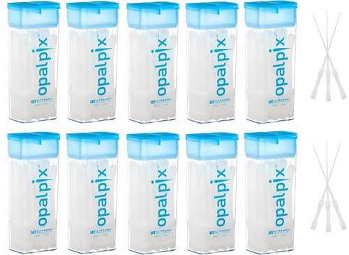 Opalpix Dental Picks (10 Pack) 32ct in Each Pack. Toothpicks. Plastic Tooth Dental Pick Oral Care Soft Gum Floss Picks.Will NOT Break or Splinter