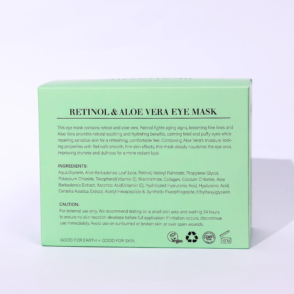 Under Eye Patches Gold and Hyaluronic Acid for puffy eyes,Rose Eye Masks for Dark Circles and Puffiness skin care Smooth Wrinkles products 30 Pairs