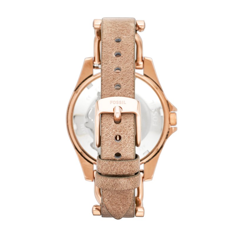 Women's Multifunction Rose Gold-Tone Stainless Steel Watch 38mm