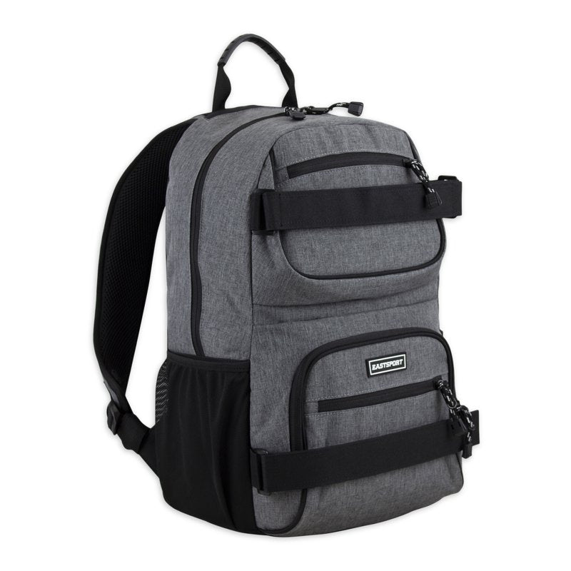 Unisex Skatepark Laptop Backpack - Durable Polyester with Multiple Compartments