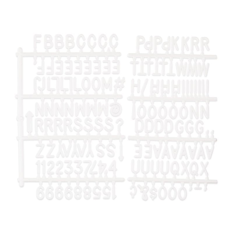Felt Letter Message Board Set 10x10 Inches with 140 Letters for Home & Events