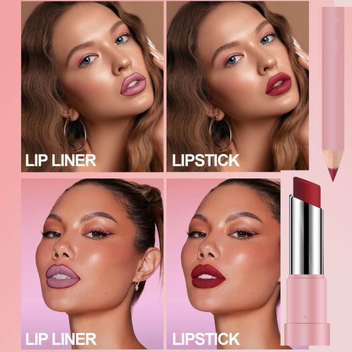 Joyeloo Hydrating Glaze Lip Balm with Hyaluronic Acid, 8 Colors Joyeloo Lip Glaze, Non-sticky Shine, Long-Lasting Waterproof Matte Lipstick Set (#07)