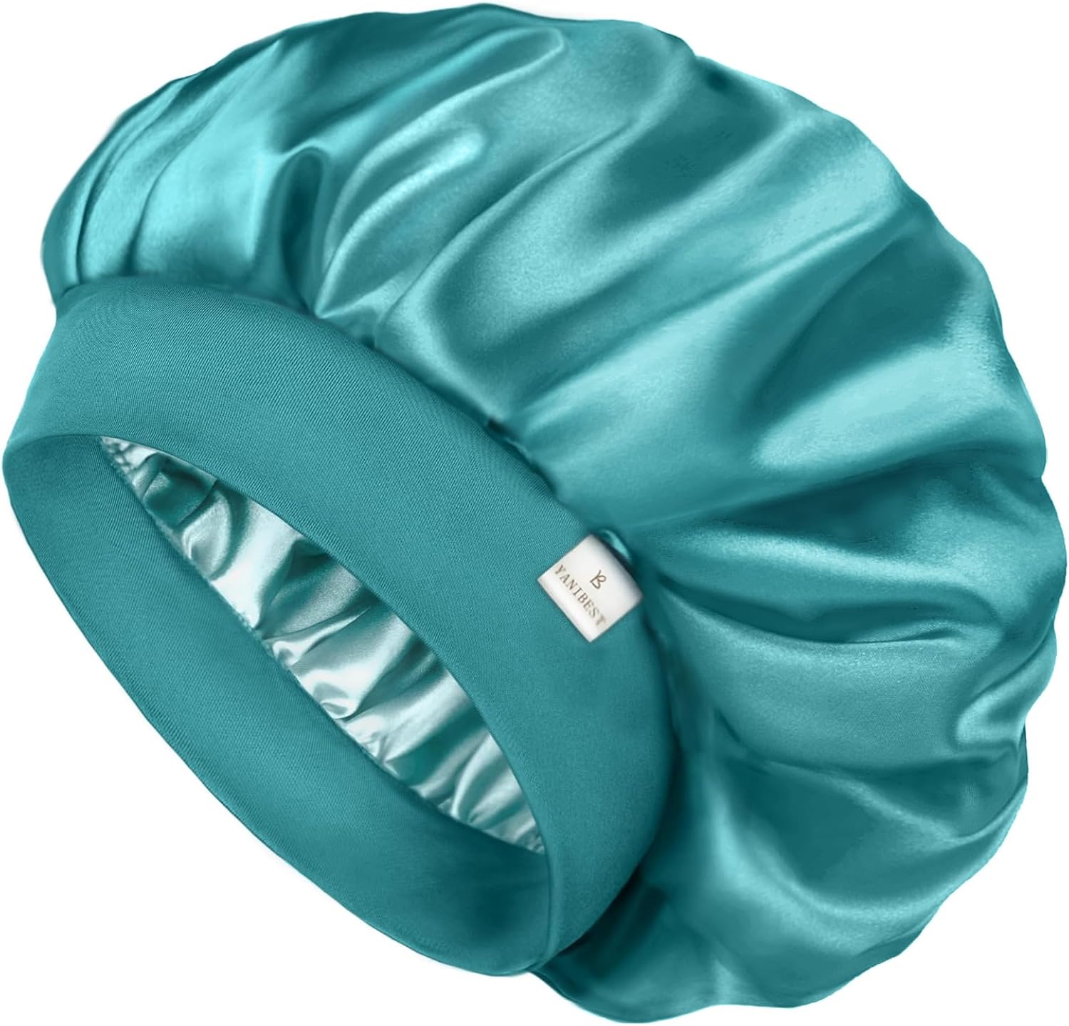 YANIBEST Silk Bonnet for Men Women Hair Bonnet for Sleeping Double Layer Satin Bonnets for Black Women Curly Hair Sleep Cap