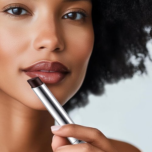Erinde 2PCS Black Honey Lipstick Tinted Lip Balm, Hydrating Natural Glossy Lip Balm, Sheer Lightweight Color, Moisturizing Lipstick Makeup Lip Care Balm for Repairing Dry Lips