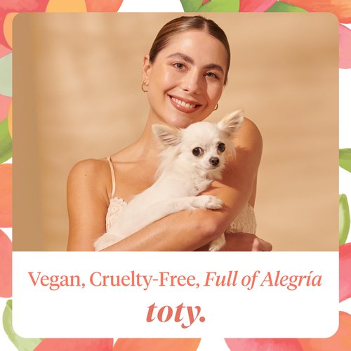 toty - Ilumina Brush - Angled Complexion & Foundation Blending Brush for Flawless Finish & Coverage - Densely Packed, Vegan, Super-Soft Bristles - For Cream or Liquid Foundation - By Sofía Vergara