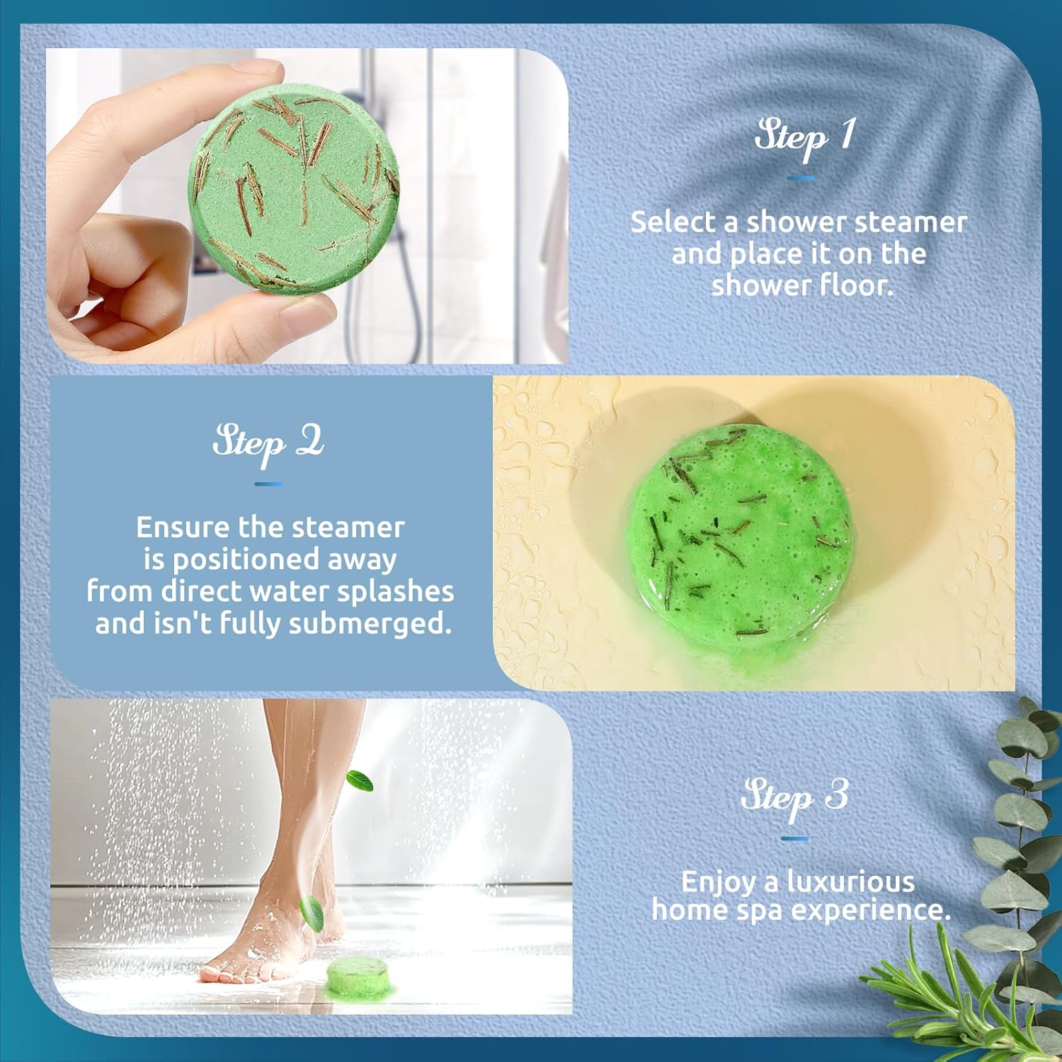 Shower Steamers Aromatherapy - 8 Pack Shower Bombs with Natural Essential Oils, Birthday Gifts for Women Self Care Relaxation Home SPA Stress Relief, Gifts for Girlfriend Teacher Womens Christmas Gift
