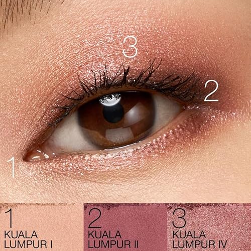 NARS Quad Eyeshadow - Kuala Lumpur, 4 Shades, 0.03 oz. x 4