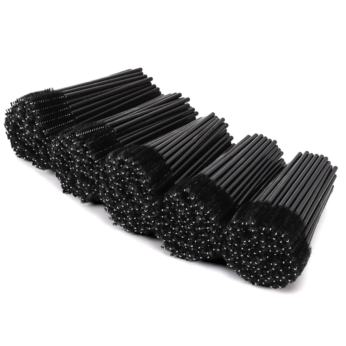 500 Disposable Mascara Wands - Colorful Eyelash Brushes & Spoolies for Extensions