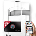 The 360 Mirror - 3 Way Mirror for Self Hair Cutting - Adjutable Trifold Barber Mirror to Cut Your Own Hair - Tri Fold Self Haircut System - Three Sided Mirror for Haircuts (Black - Mini LED version)