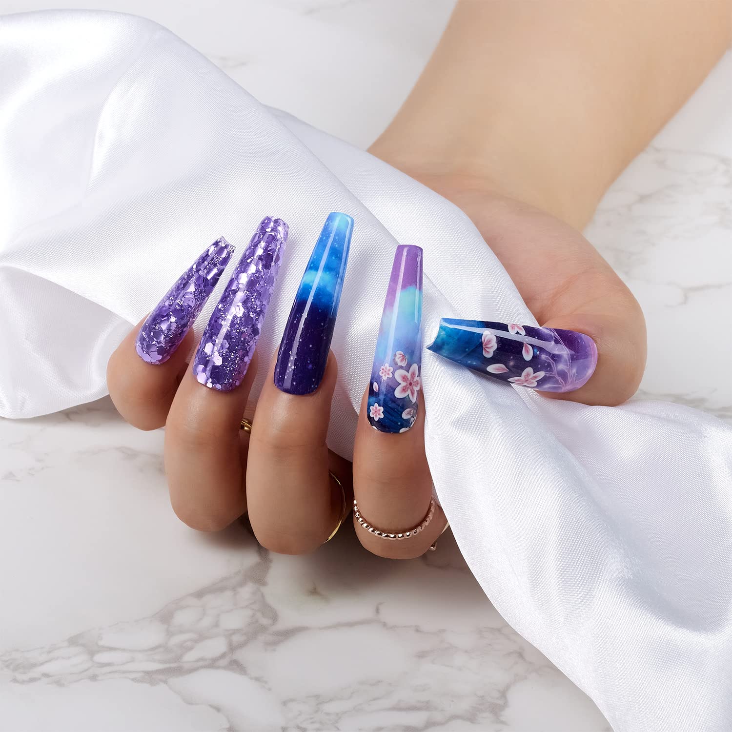 Makartt Nail Foil Glue Gel - Strong Adhesion Transfer Gel for Nail Art, 15ML