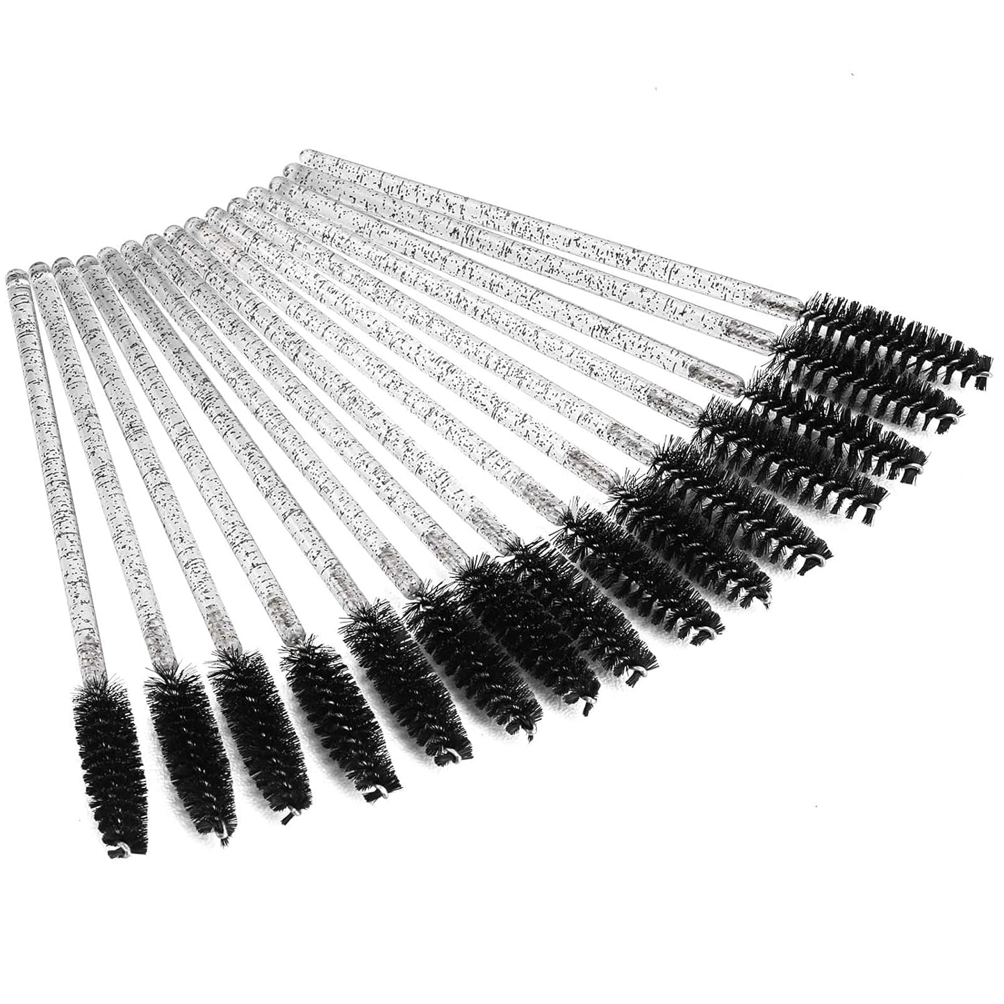 500 Disposable Mascara Wands - Colorful Eyelash Brushes & Spoolies for Extensions