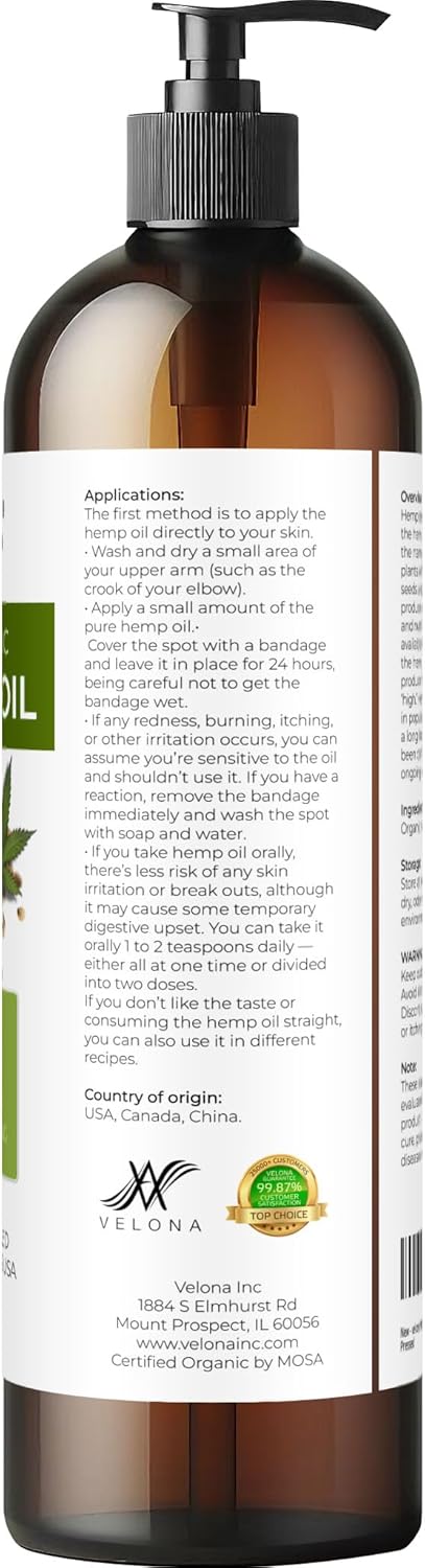 Organic Pumpkin Seed Oil - 8 Fl Oz | 100% Pure Cold Pressed Carrier Oil for Cooking & Skin Care