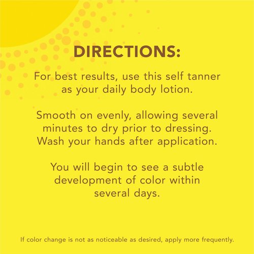 Jergens Natural Glow Sunless Tanning Lotion, Self Tanner, Fair to Medium Skin Tone, Daily Moisturizer, 7.5 Oz (Pack of 2)
