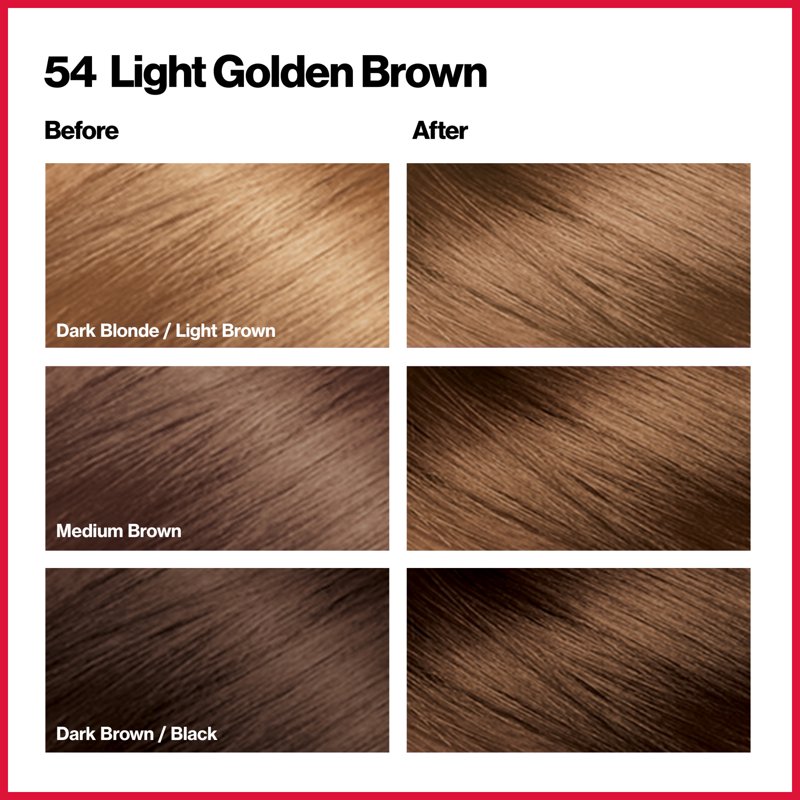 Hair Color Kit - 3 Pack Permanent Hair Dye with Gray Coverage and Shine