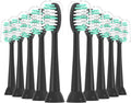 Replacement Toothbrush Heads 10 Pack for AquaSonic Black Series and Vibe Series Electric Toothbrush