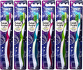 Oral-B Pro-Health Junior CrossAction Galaxy Toothbrush, Ages 6+, Soft - Pack of 4