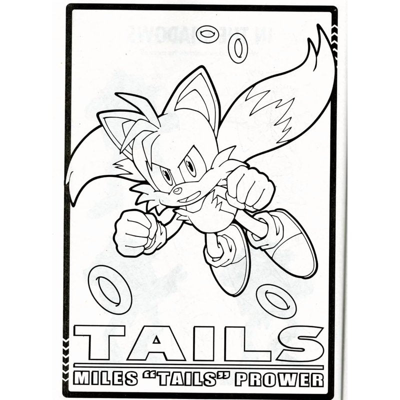 Sonic the Hedgehog Coloring Book - 80 Pages for Kids 3+