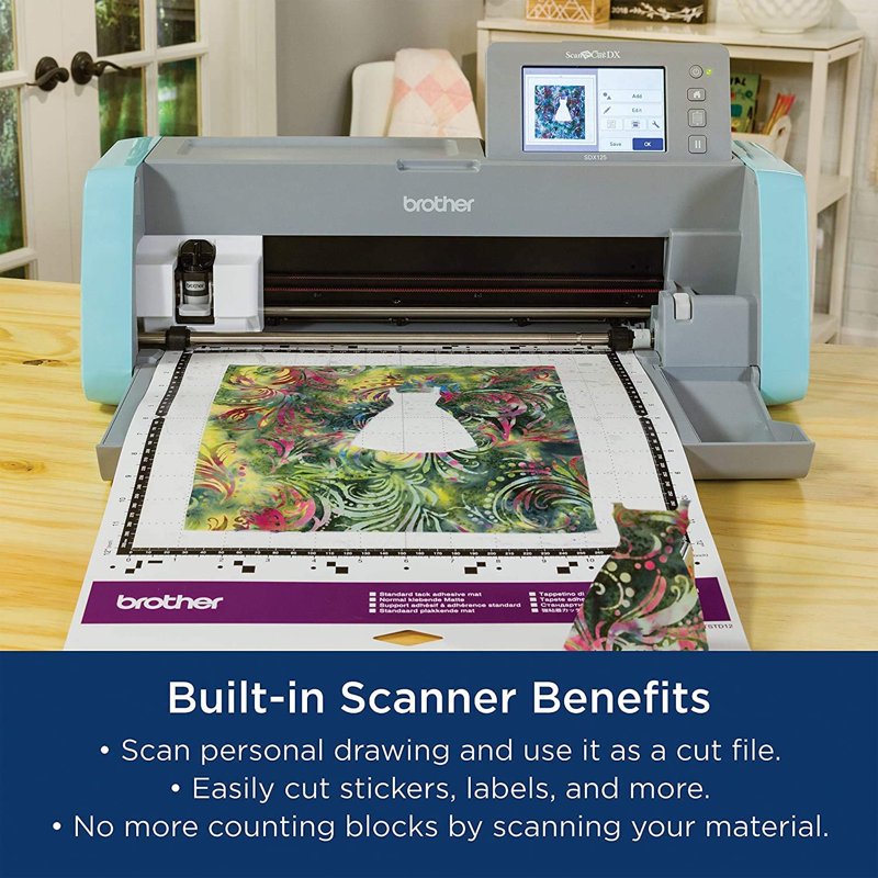 DIY Cutting Machine with Scanner & Replacement Blades - Brother ScanNCut SDX125e