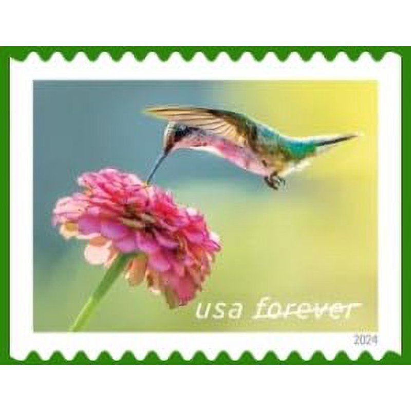 First-Class Mail Forever Postage Stamps - Garden Delights Flora & Fauna 2024
