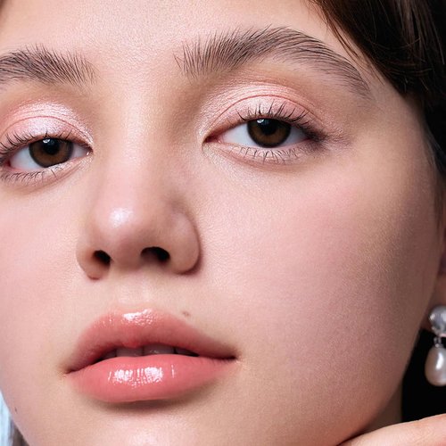 Flower Knows Shell's Jewel 2-in-1 Dual-Ended Highlighter Stick - Brightening Peachy,Pink Shimmer for Radiant Warmth,Natural Sparkle & Glitter Eyeshadow Stick,Long-Lasting,Smoothly(02 Peachy Pink)