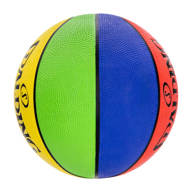 Youth Indoor Outdoor Basketball 27.5 Inch Soft Grip Multi Color Kids Sport Equipment