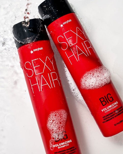 SexyHair Big Volumizing Shampoo, 33.8 Oz | Provides Moisture and Hydration | SLS & SLES Sulfate Free | All Hair Types