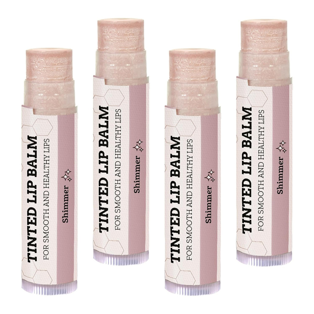 Earth's Daughter USDA Organic Lip Balm 6-Pack - Fruit Flavors, Beeswax, Coconut Oil, Vitamin E - Best Lip Repair Chapstick for Dry Cracked Lips - Moisturizing Lip Care
