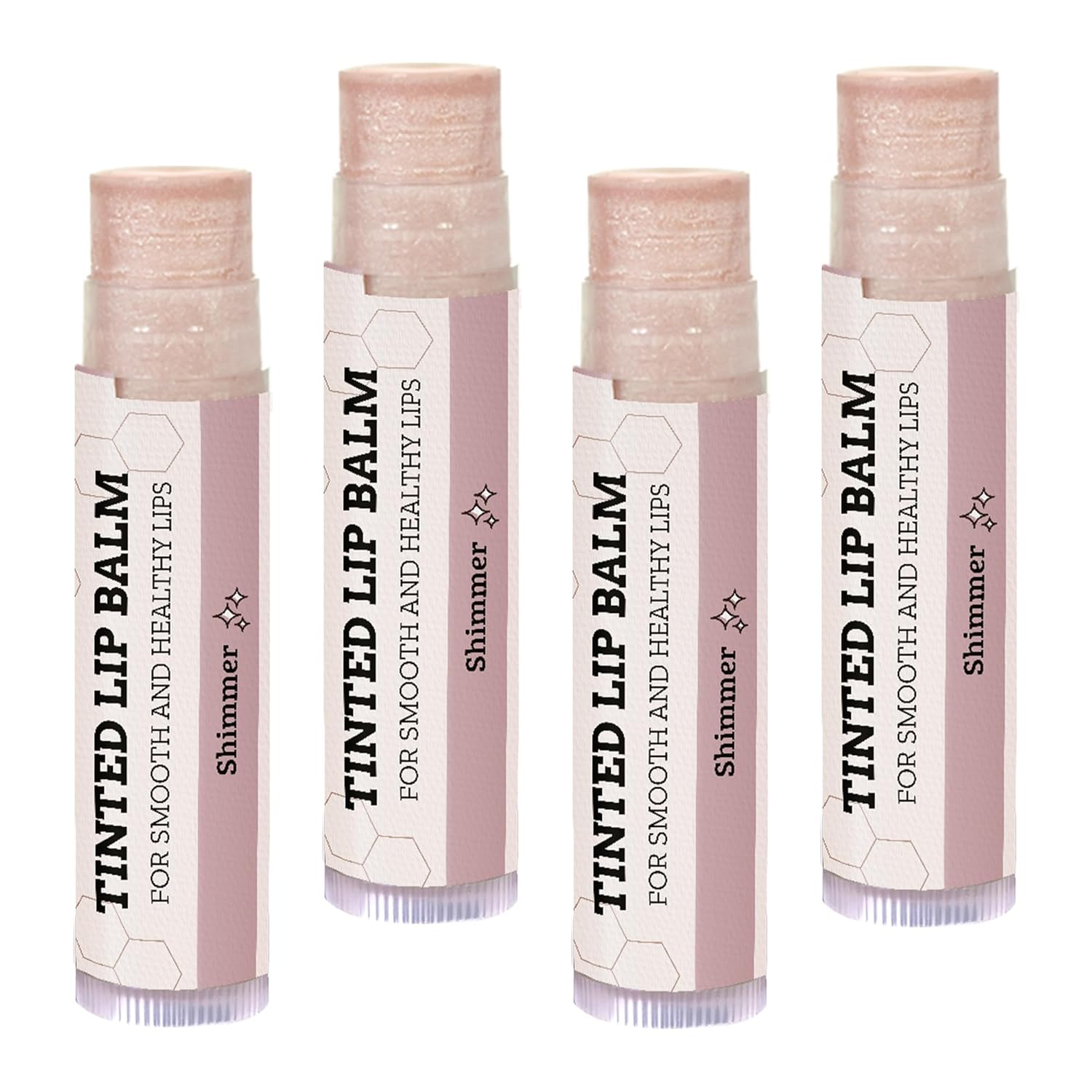 Earth's Daughter USDA Organic Lip Balm 6-Pack - Fruit Flavors, Beeswax, Coconut Oil, Vitamin E - Best Lip Repair Chapstick for Dry Cracked Lips - Moisturizing Lip Care