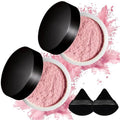 Powder Blurring, Pink Powder, Pink Setting Powder, Blurring Setting Powder, Blurring Pink Setting Powder (2pcs)