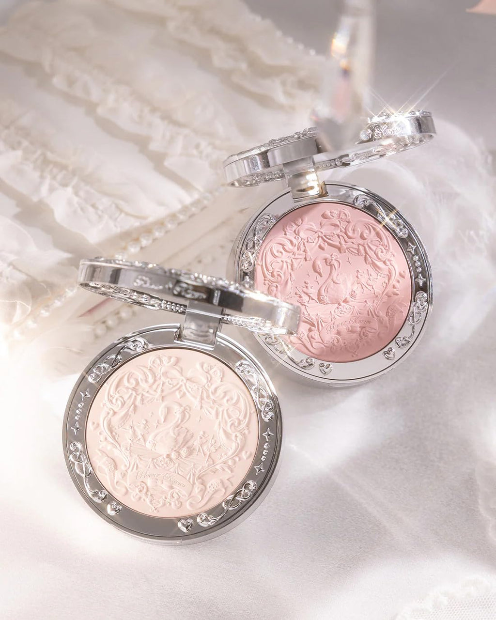 Swan Ballet Embossed Blush