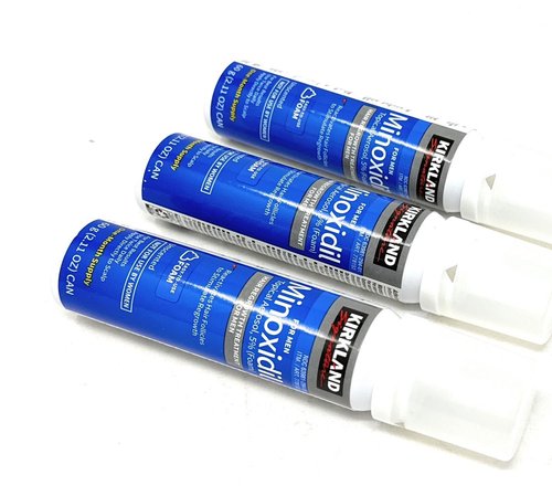 NEW - Kirkland Minoxidil for MEN Hair Growth Treatment Unscented 3 Month Supply Topical Aerosol 5% (Foam), (Compare to Men's Rogaine's Active Ingredient)