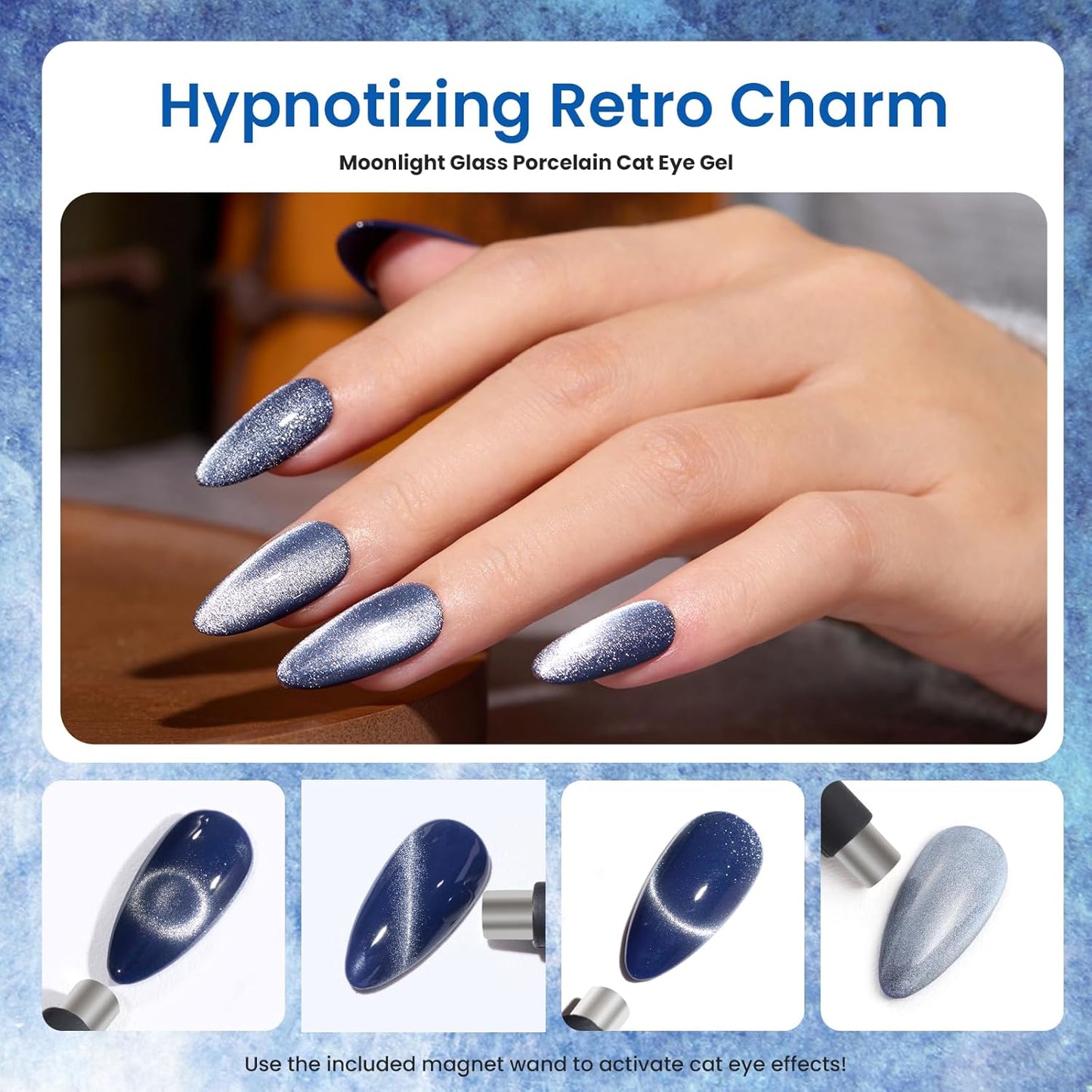 Beetles 6-Pack Fall Gel Nail Polish Set - Brown, Green, Yellow, Burgundy & Glitter - Soak Off UV/LED Manicure Gift for Women