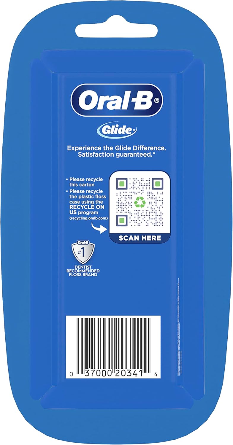 Oral-B Glide Pro-Health Comfort Plus Floss, Mint, 3 Ct