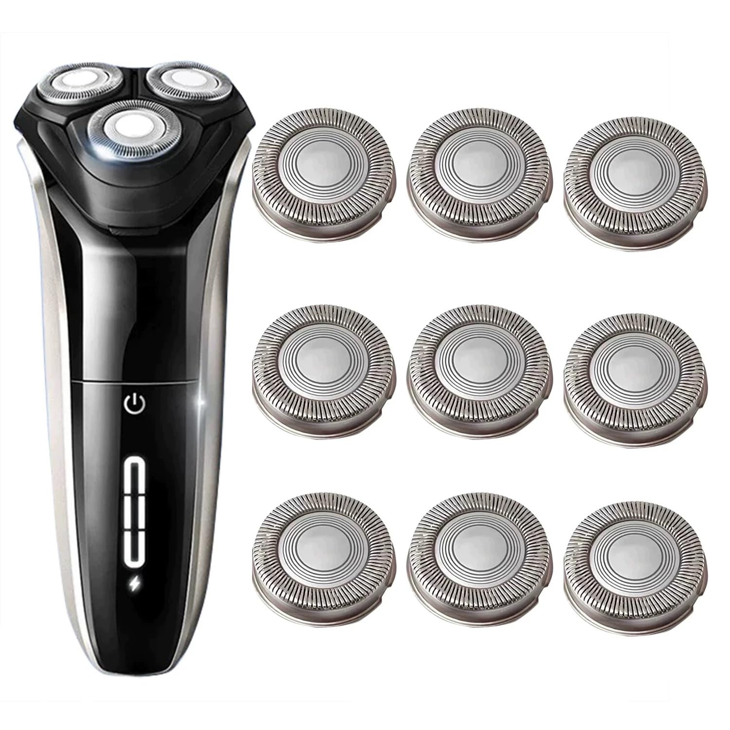 SH30 Replacement Heads for Philips Norelco Shaver Series 3000, 2000, 1000 and More (3 PACK)