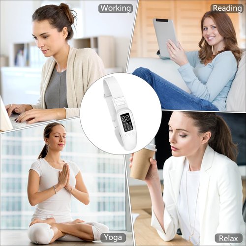 Double Chin Machine, V Face Beauty Device for Woman 8 Modes and 15 Intensity Levels Electric Double Chin Device, Smart Double Chin Face Device with Magnetic Massage