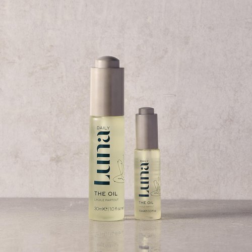 Luna Daily The Everywhere Oil 30ml | Natural Body Moisturizer | Treatment for Scars, Shaving, Stretch Marks, and Ingrown Hairs