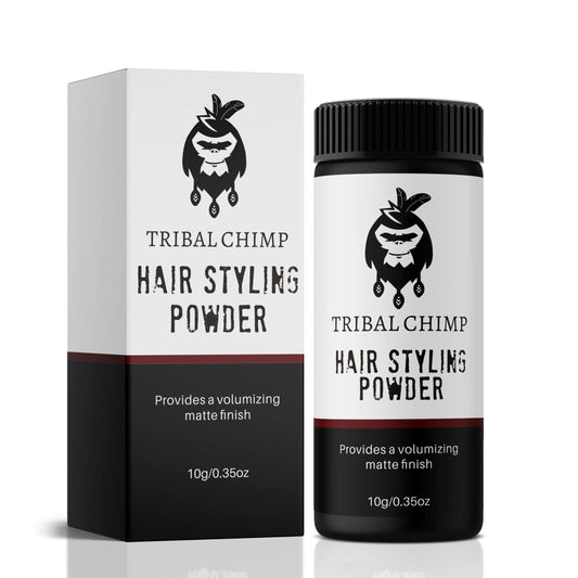 Tribal Chimp Hair Styling Powder for Men and Women, Hair Volumizer and Texture Powder - Single Pack, 10g