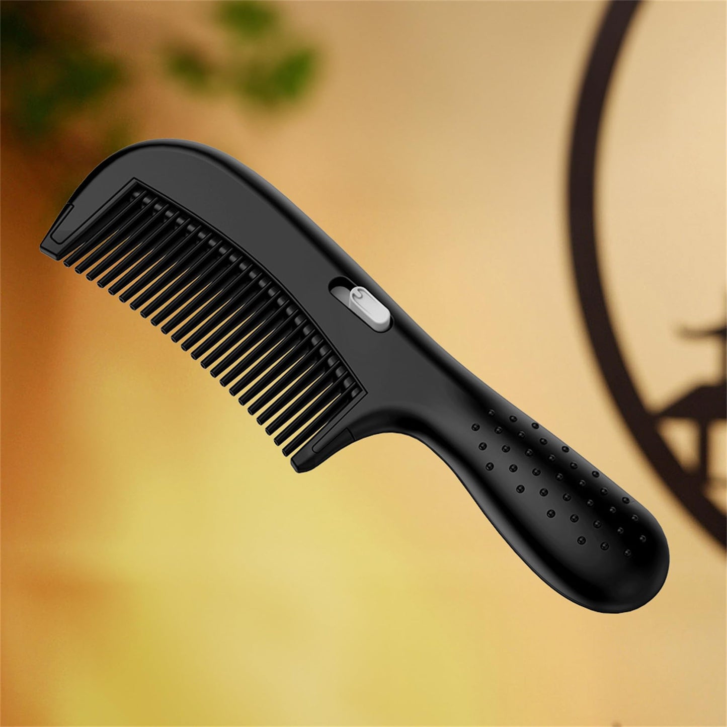 Dandruff Comb, Energy Massage Comb, Hair Dressing Comb,Healthier Scalp and Better Hair Quality, Removal of Dandruff and Dirt Black