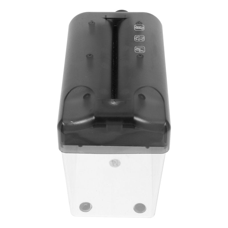 Manual Crosscut Paper Shredder for Office & Home Use - Hand Crank Small Shredding Machine, Black
